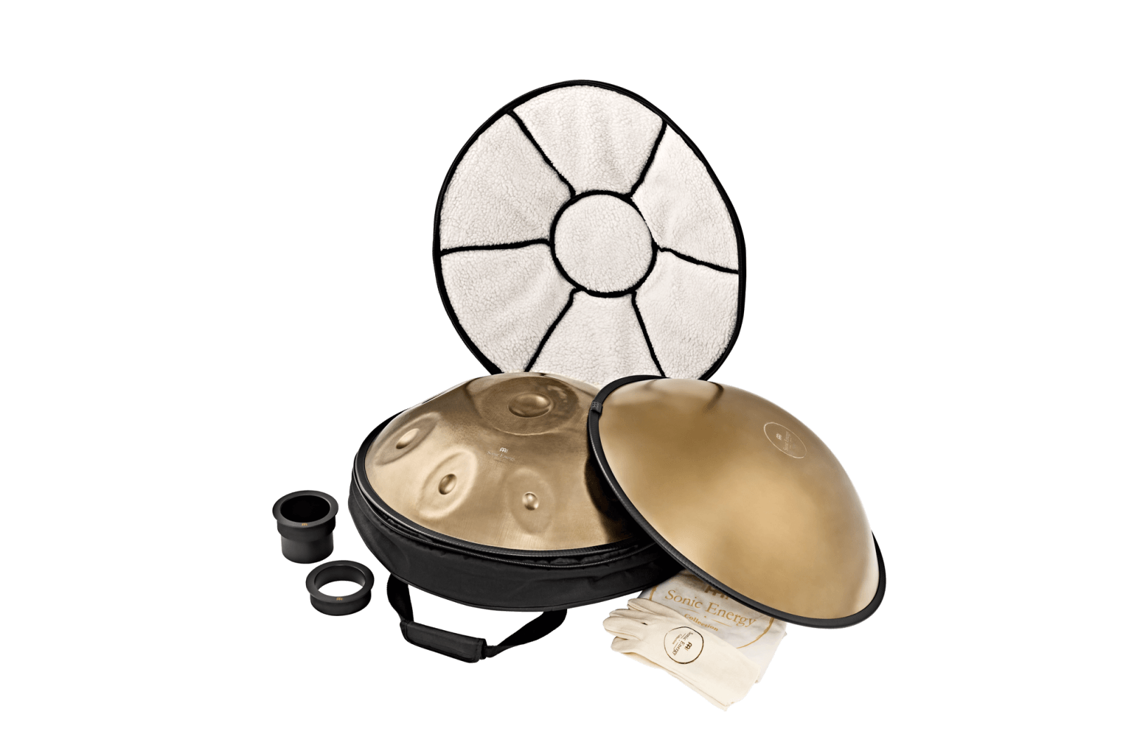 Sensory Handpan with 10 Notes Two Soundholes (D Kurd) - Sensory Handpan
