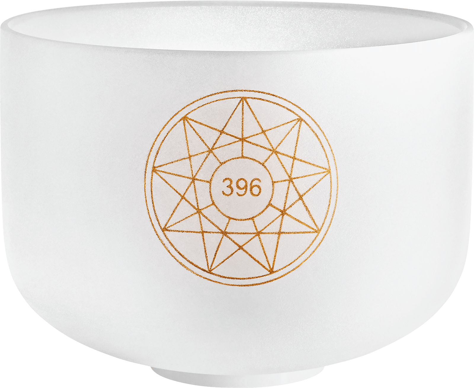 396 Hz Solfeggio 10" Crystal Singing Bowl (Ut) - Fear and Guilt Release - Solfeggio Crystal Singing Bowls
