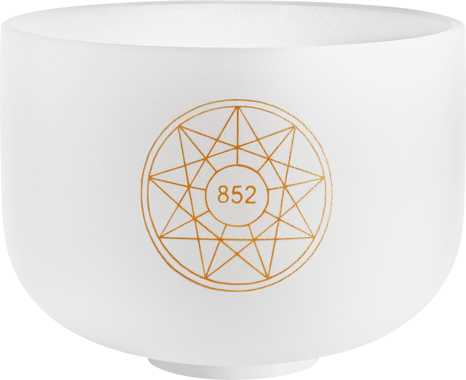 852 Hz Solfeggio 10" Crystal Singing Bowl (La) - Higher Consciousness - Solfeggio Crystal Singing Bowls