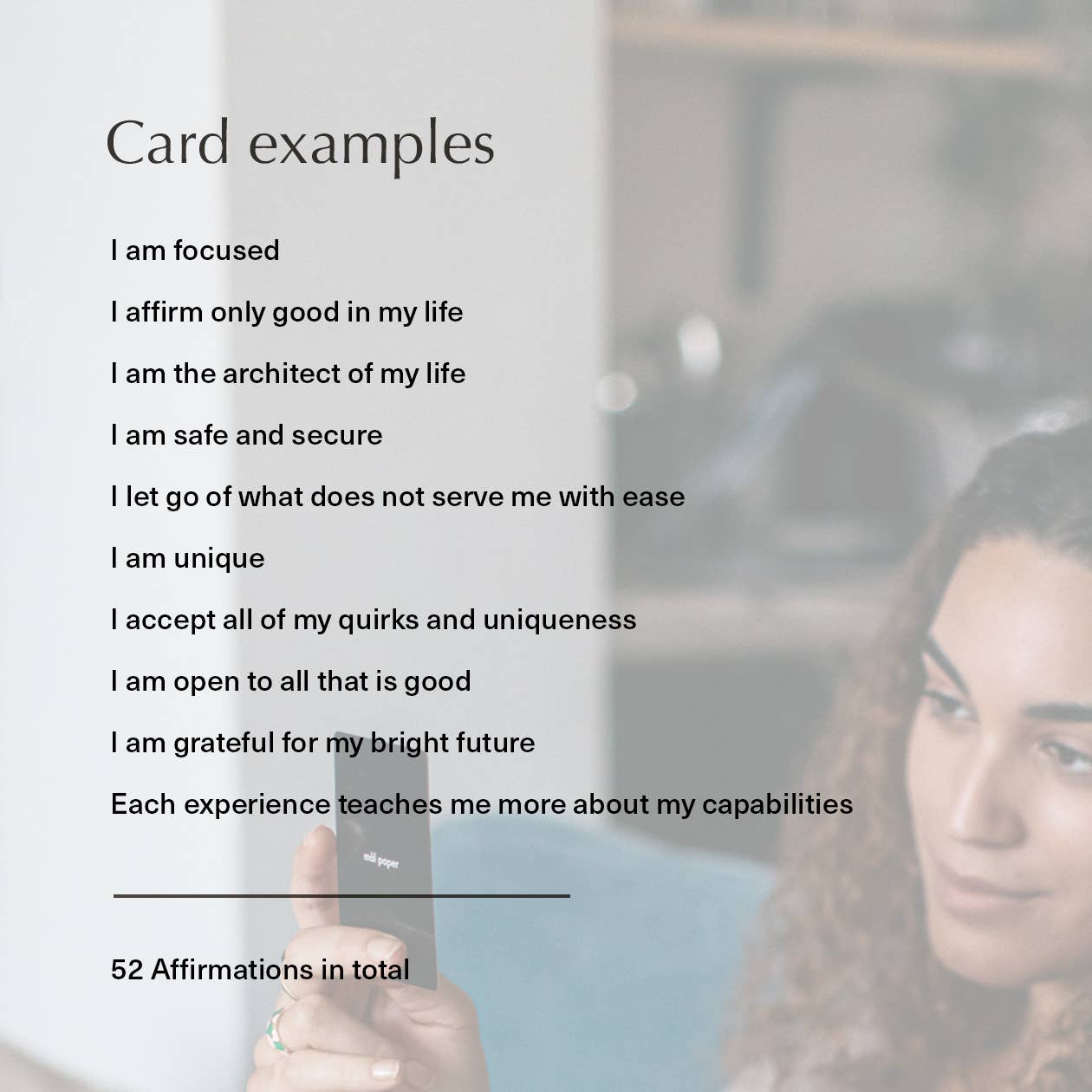 Affirmation Card Deck - Card Games