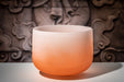 440 Hz Chakra Set Crystal Singing Bowls 8”-14” - Gradient Color Quartz - Crystal Singing Bowl Set
