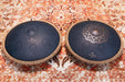 16" Octave Steel Engraved Tongue Drum (D Amara) Navy Blue - Percussion