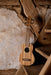 Timber Series Soprano Ukulele - Natural Zebrawood Acoustic-Electric with Gig Bag -