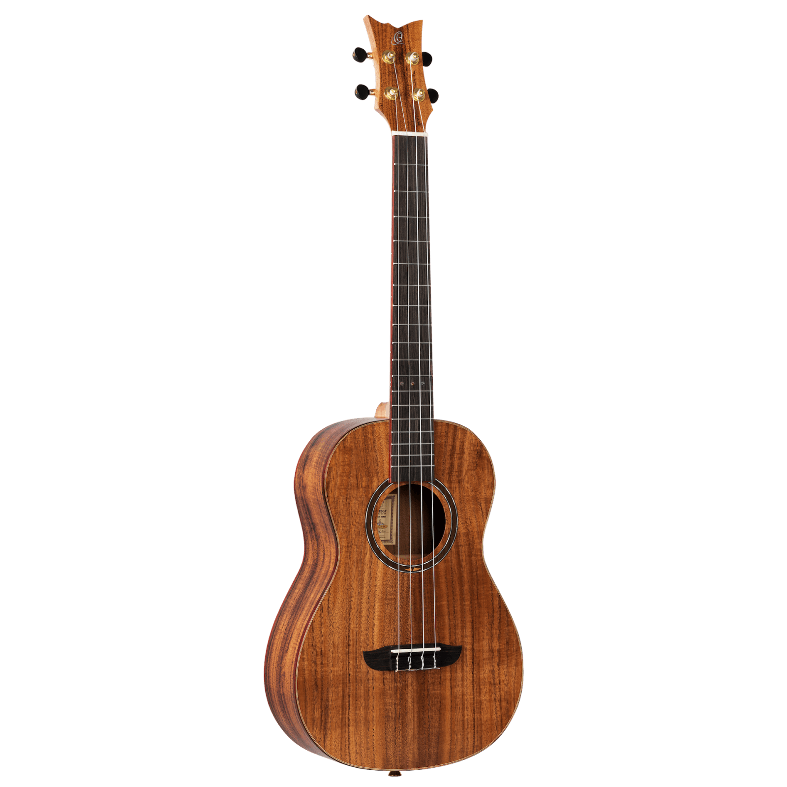 Timber Series Baritone Ukulele - Solid Natural Acacia Acoustic With Gig Bag - Timber Series Ukukele