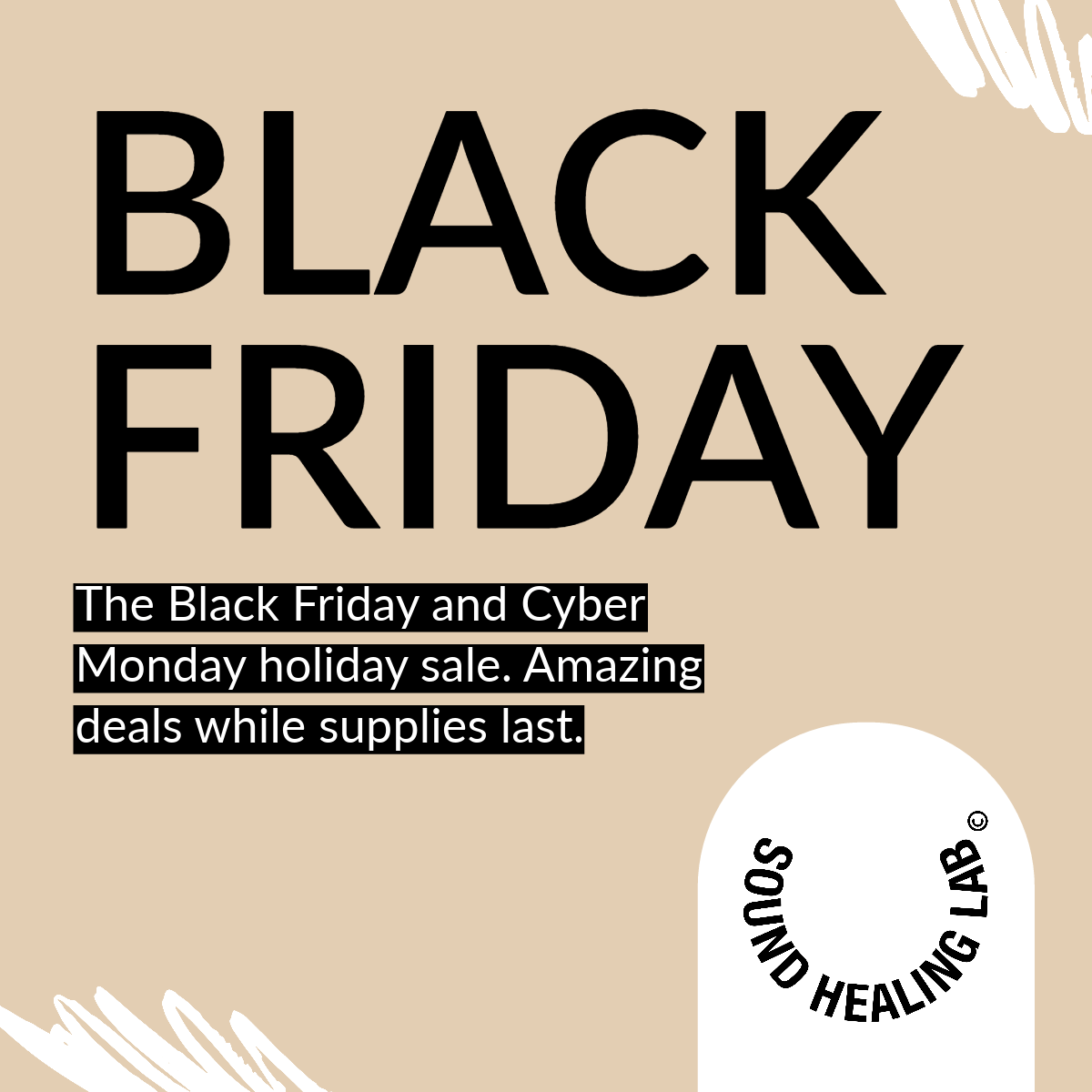 Black Friday Sale - Sound Healing LAB