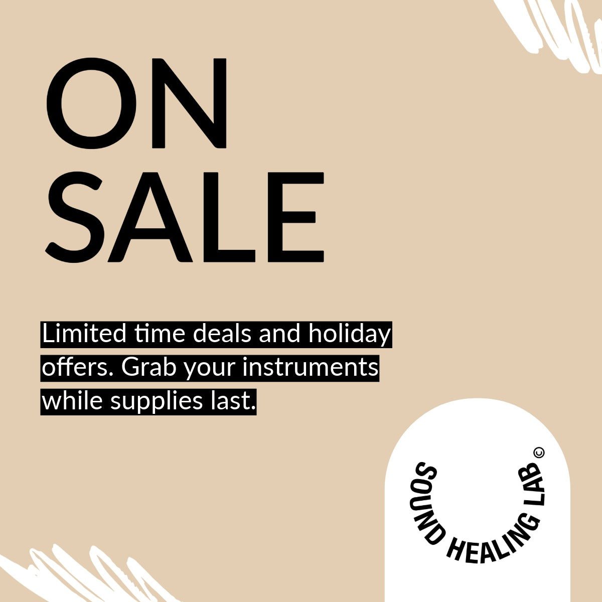 Limited Time Sale - Sound Healing LAB