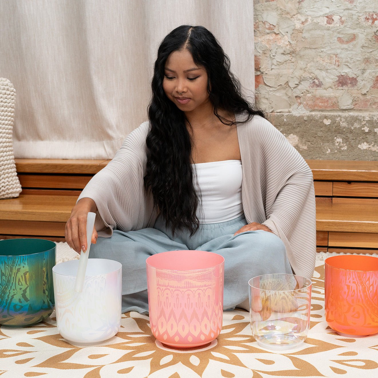 Essence Crystal Singing Bowls for Deep Relaxation & Meditation - Sound Healing LAB
