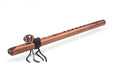 432 Hz Solar Plexus Chakra 1 - Inch Bore Bass Walnut Flute, Note E - Native American Flute