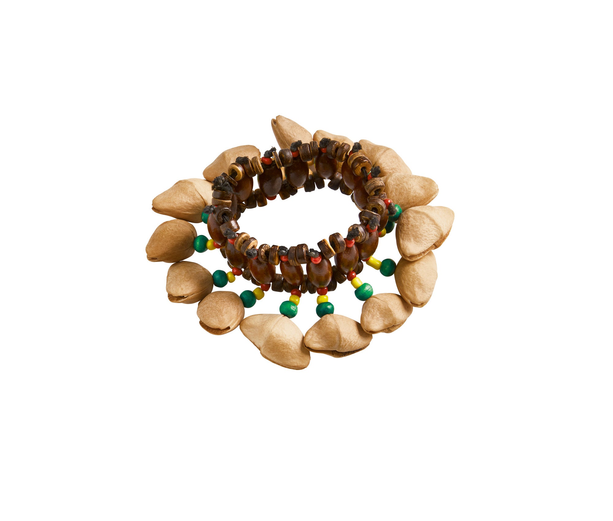 Kenari seed arm bracelet shaker
