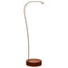 Single Chime Stand for One Chime - Wooden Base & Metal Holder - Cosmic Bamboo Chime Stand