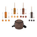 Travel Chime Bag for 4 Chimes - Travel Chime Bag