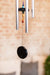 432 Hz Chakra Meditation Chime 25"/64 cm - Silver - Wind Chimes