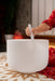 440 Hz 14" Crystal Singing Bowl Note E3 - Solar Plexus - 440 Hz Pure Crystal Singing Bowl