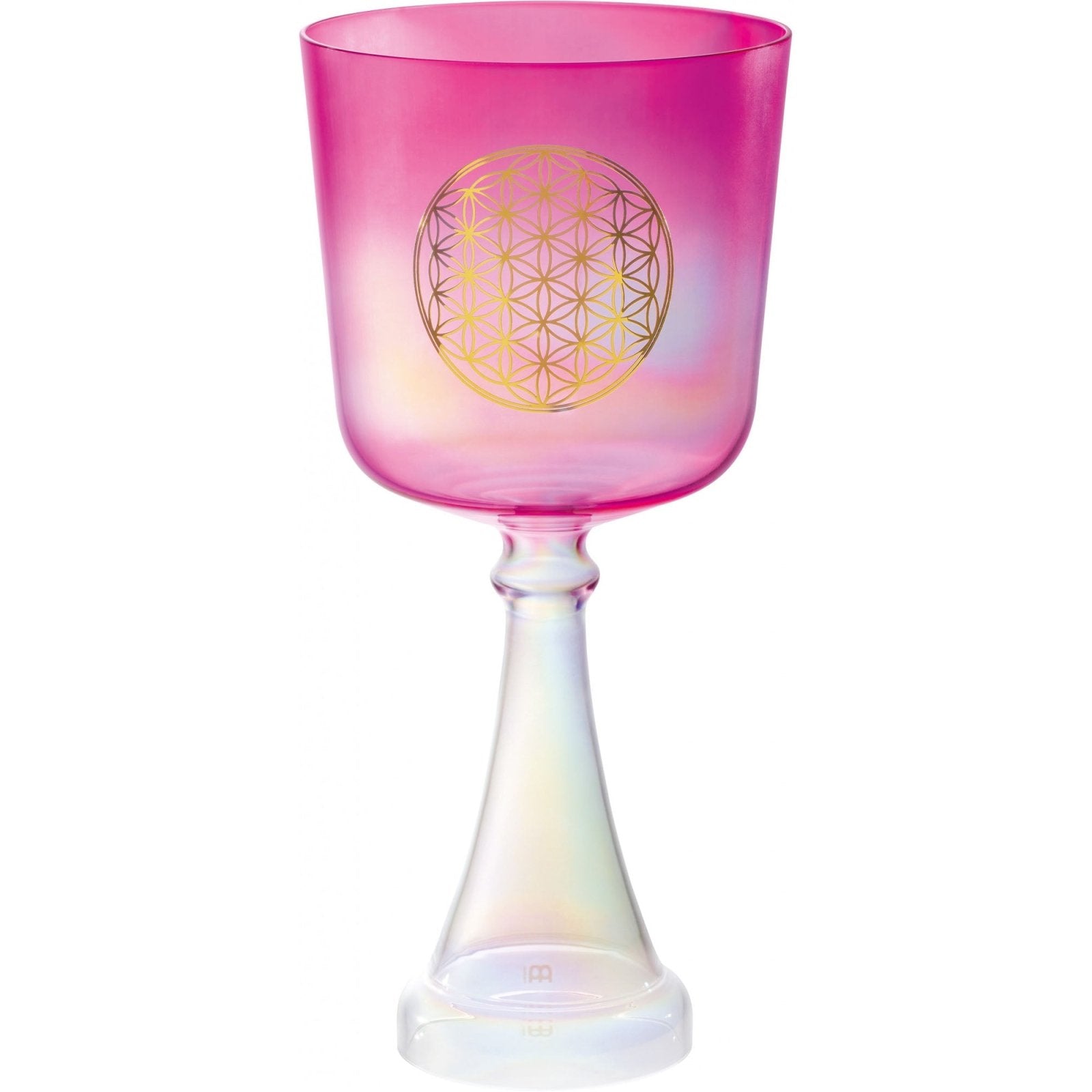 349.23 Hz Flower Of Life Crystal Singing Chalice 6" Note F3 - Heart Chakra - Crystal Singing Chalices