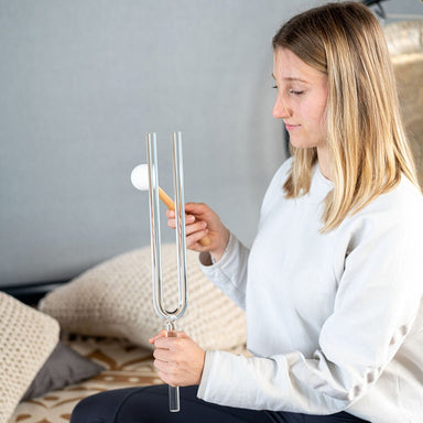 17.7” Quartz Crystal Tuning Fork Deep Note F3 / 174.61 Hz - Crystal Tuning Forks