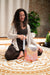 128 Hz Essence Crystal Singing Bowl / C3 - Light Rose Gold, Flower of Life - Essence Crystal Singing Bowl