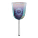 432 Hz Essence Crystal Singing Bowl / A4 - Slate Blue, Lotus Flower - Essence Crystal Singing Bowl