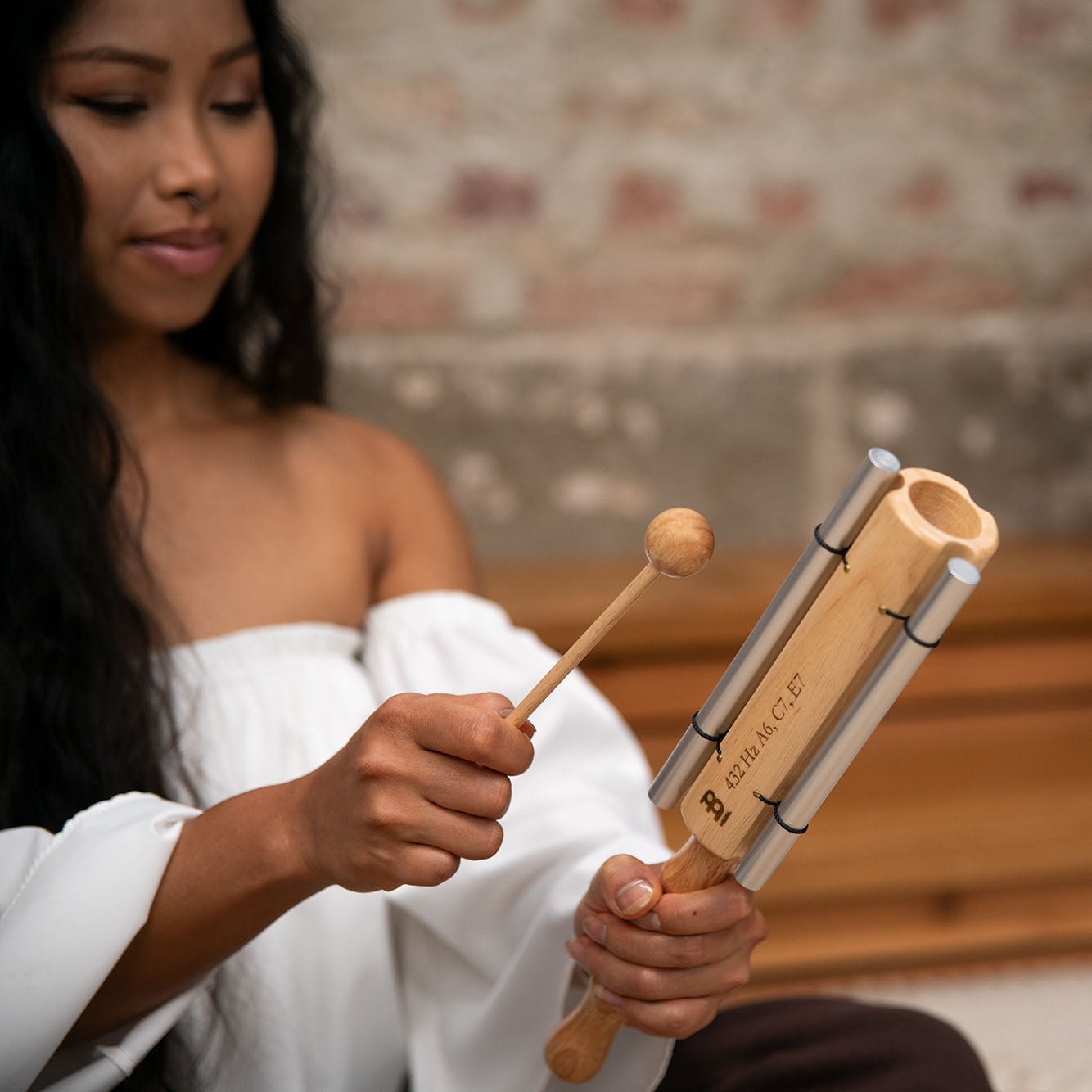 432 Hz Three Tone Energy Chime - Minor Triad: A6, C7, E7 - Three Tone Energy Chime