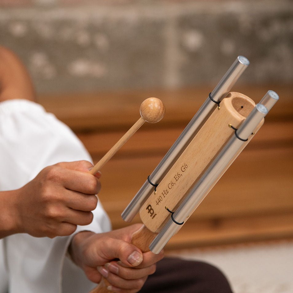 440 Hz Three Tone Energy Chime - Major Triad: C6, E6, G6 - Three Tone Energy Chime