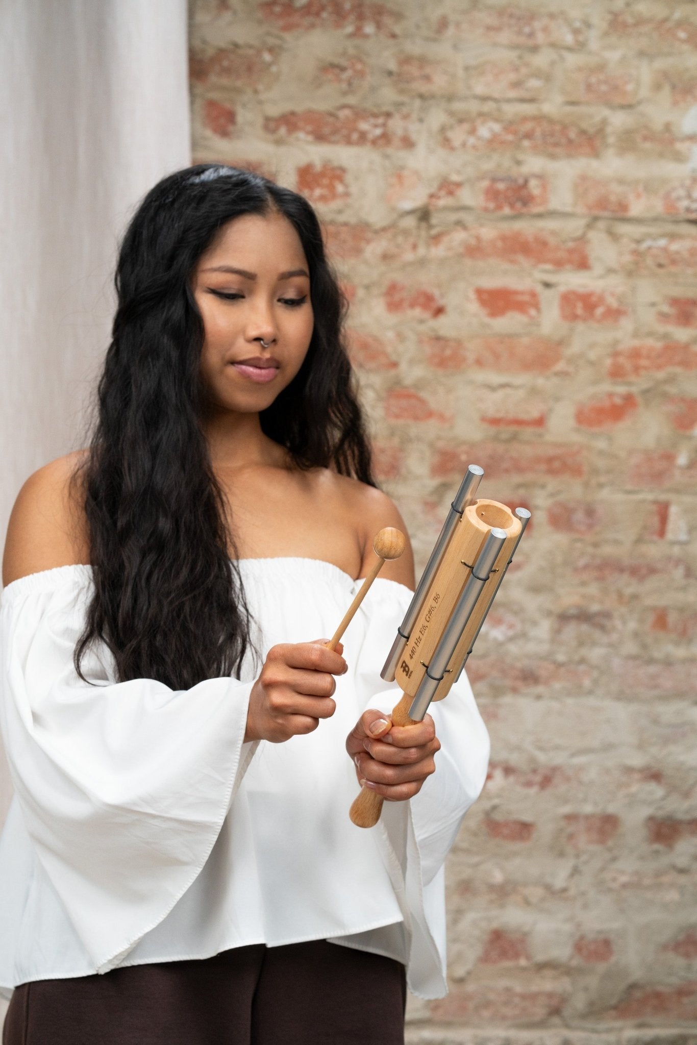 440 Hz Three Tone Energy Chime - Major Triad: E6, G6, B6 - Three Tone Energy Chime