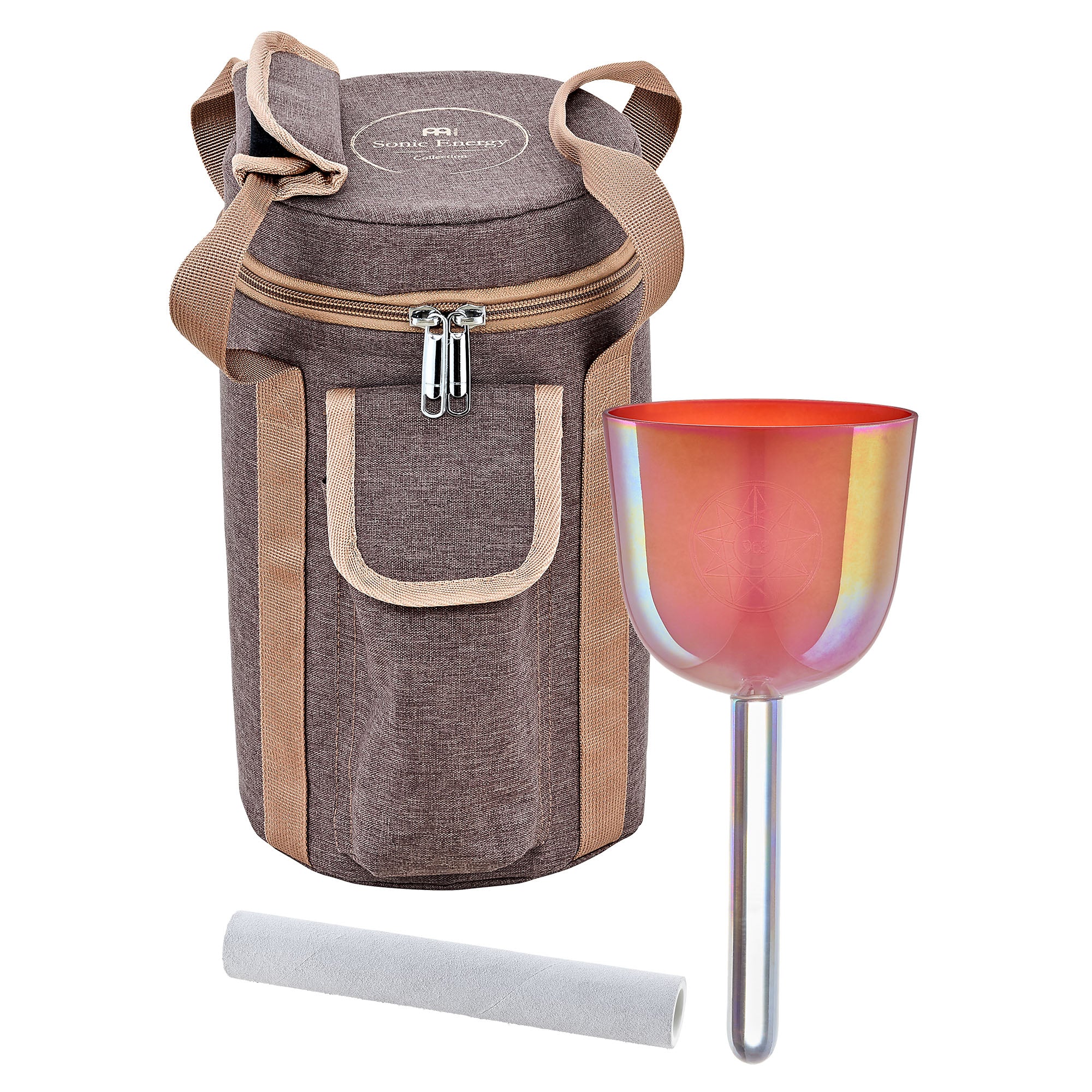 963 Hz Essence Solfeggio 3.25" Crystal Singing Bowl, B5 - Coral Reef - Essence Solfeggio Crystal Singing Bowl