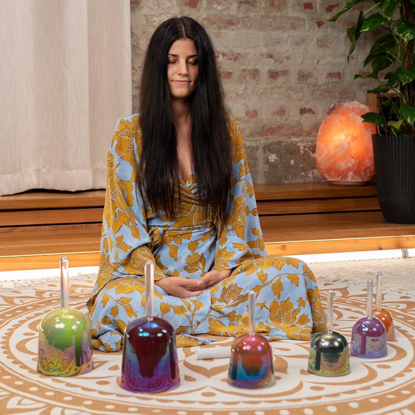 Essence Solfeggio Crystal Singing Bowl Set (396, 417, 528, 639, 741, 852 Hz) - Essence Solfeggio Crystal Singing Bowl Set