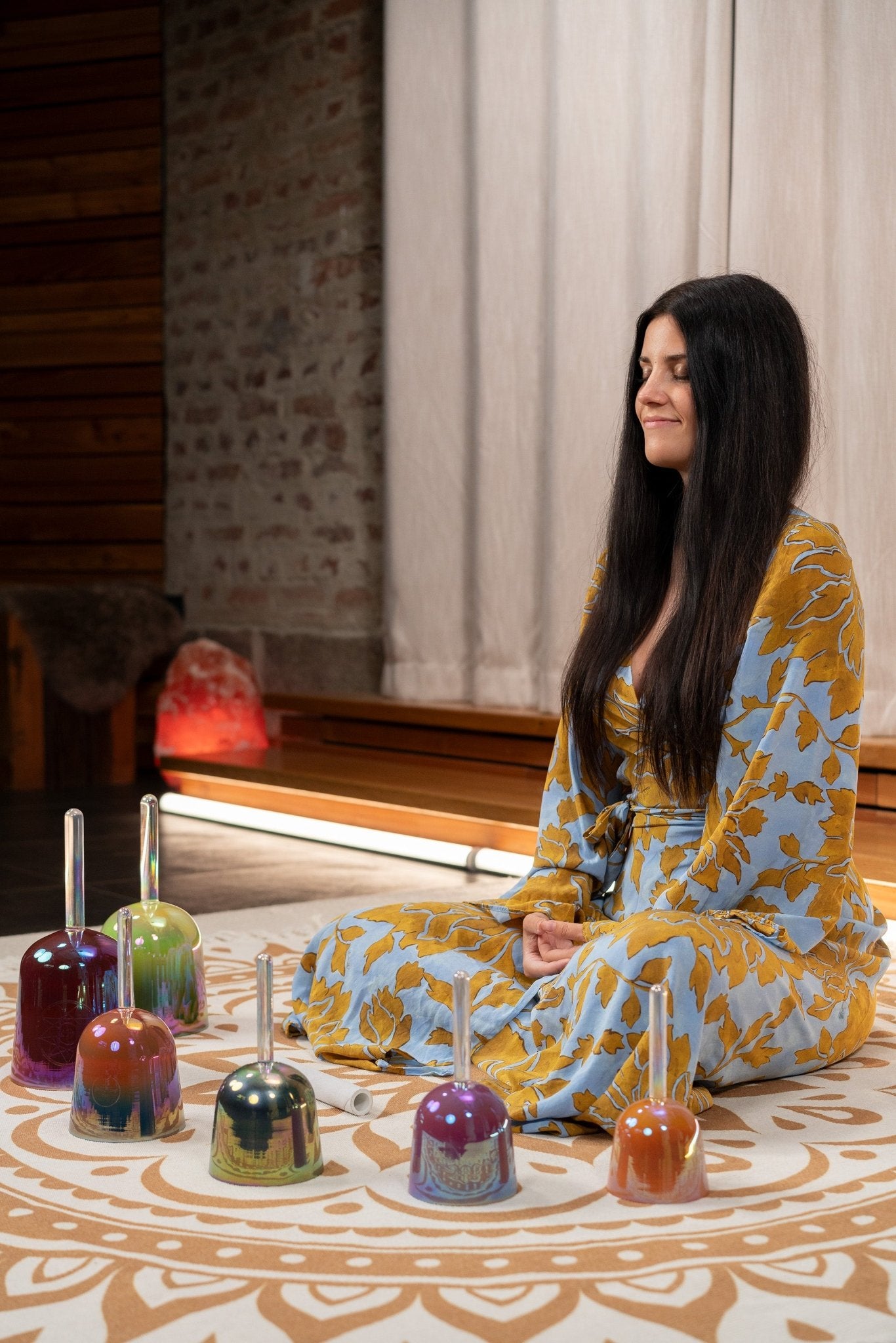 Essence Solfeggio Crystal Singing Bowl Set (396, 417, 528, 639, 741, 852 Hz) - Essence Solfeggio Crystal Singing Bowl Set