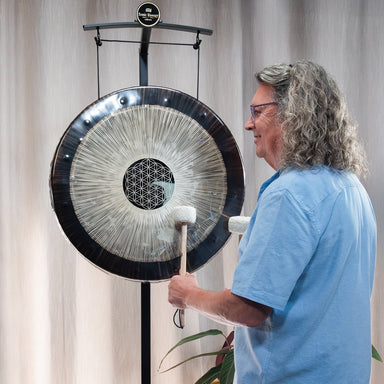 24" Soundscape Gong, Flower of Life - 64 Hz - Soundscape Gong