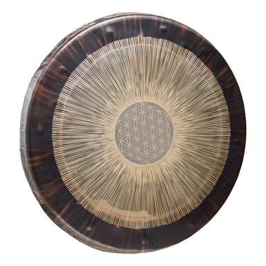 24" Soundscape Gong, Flower of Life - 64 Hz - Soundscape Gong