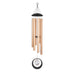 432 Hz Grey Agate Meditation Chime 50"/128 cm, A Major - Bronze - Wind Chimes