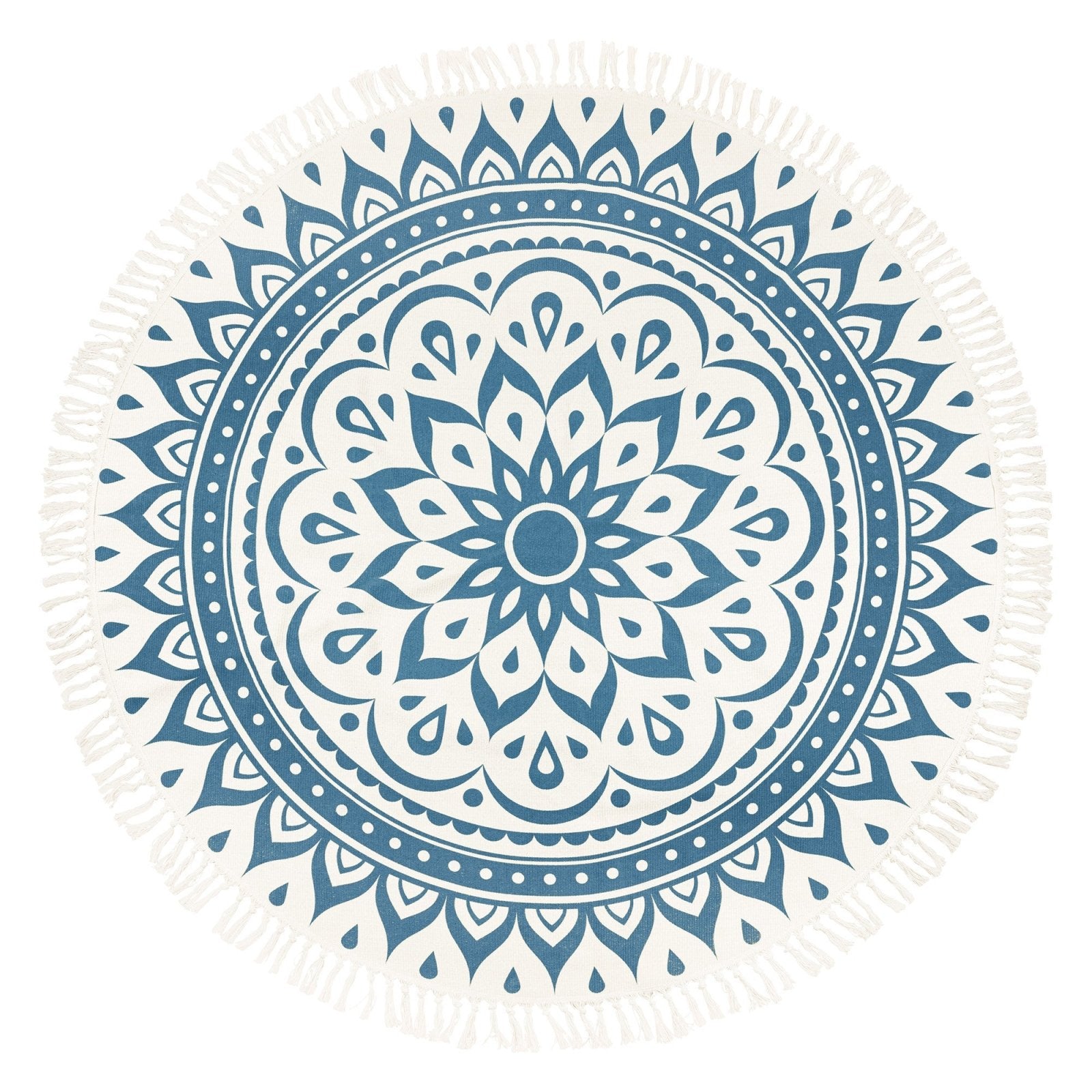 Mandala Meditation & Sound Bath Rug - 6.5 feet / 200 cm - Meditation & Sound Bath Rug