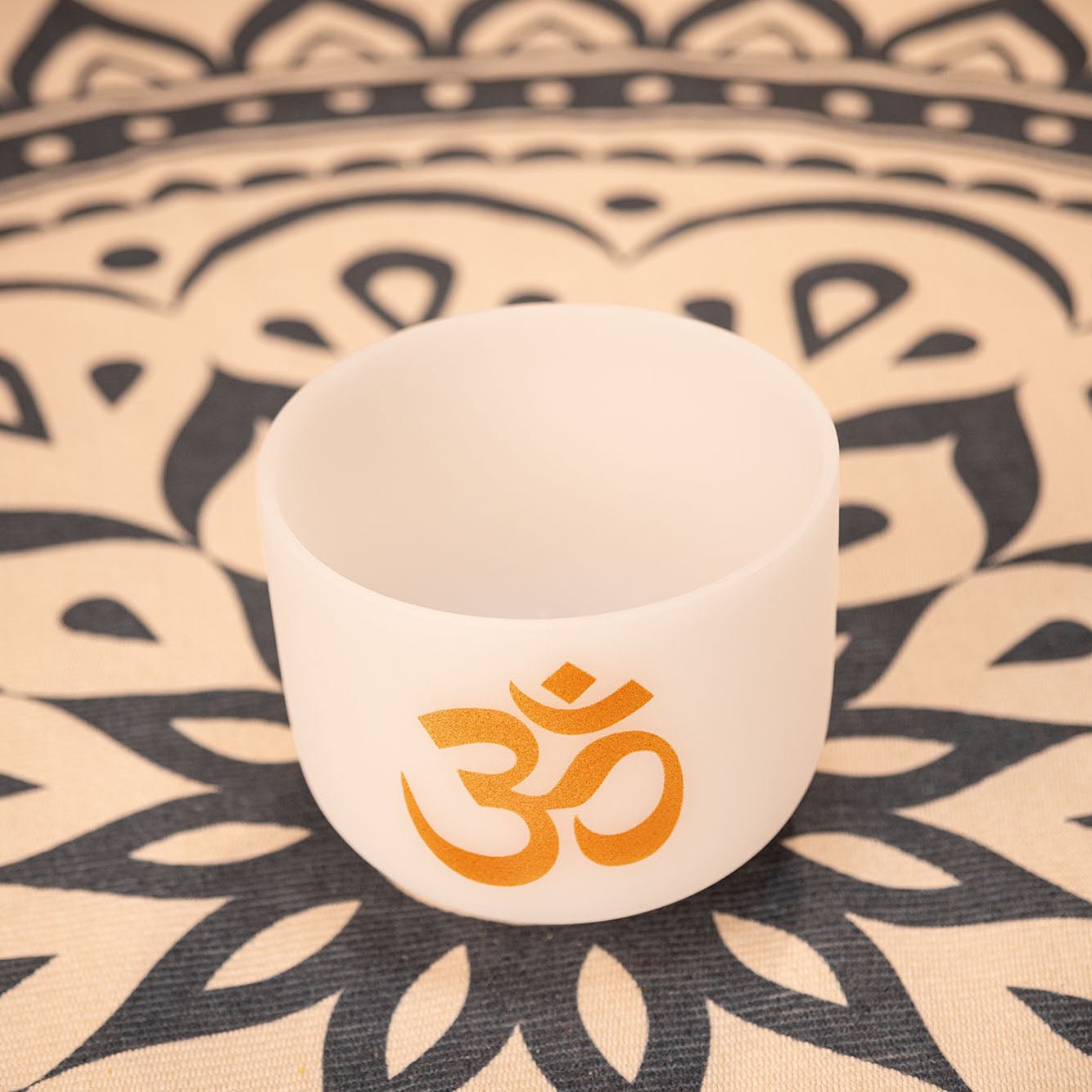 Earth / Om 8" Planetary Crystal Singing Bowl 136.10 Hz / C5 - Planetary Crystal Singing Bowl