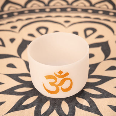 Earth / Om 8" Planetary Crystal Singing Bowl 136.10 Hz / C5 - Planetary Crystal Singing Bowl