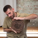 Rain Disk - Ocean Sound / Fibonacci - Inspired Carving - Rainmaker
