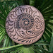 Rain Disk - Ocean Sound / Fibonacci - Inspired Carving - Rainmaker