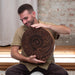 Rain Disk - Ocean Sound / Fibonacci - Inspired Carving - Rainmaker