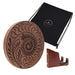 Rain Disk - Ocean Sound / Fibonacci - Inspired Carving - Rainmaker