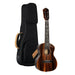 Elite Series Concert Ukulele - Solid Natural Ebony Acoustic with Gig Bag - Elite Series Ukulele