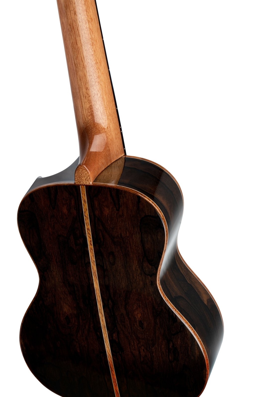 Elite Series Concert Ukulele - Solid Natural Ziricote Acoustic with Gig Bag - Elite Series Ukulele