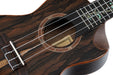 Elite Series Concert Ukulele - Solid Natural Ziricote Acoustic with Gig Bag - Elite Series Ukulele