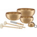 Cosmos Therapy Metal Singing Bowls Large Set of 4 / 4750g - Cosmos Therapy Series Singing Bowl Set