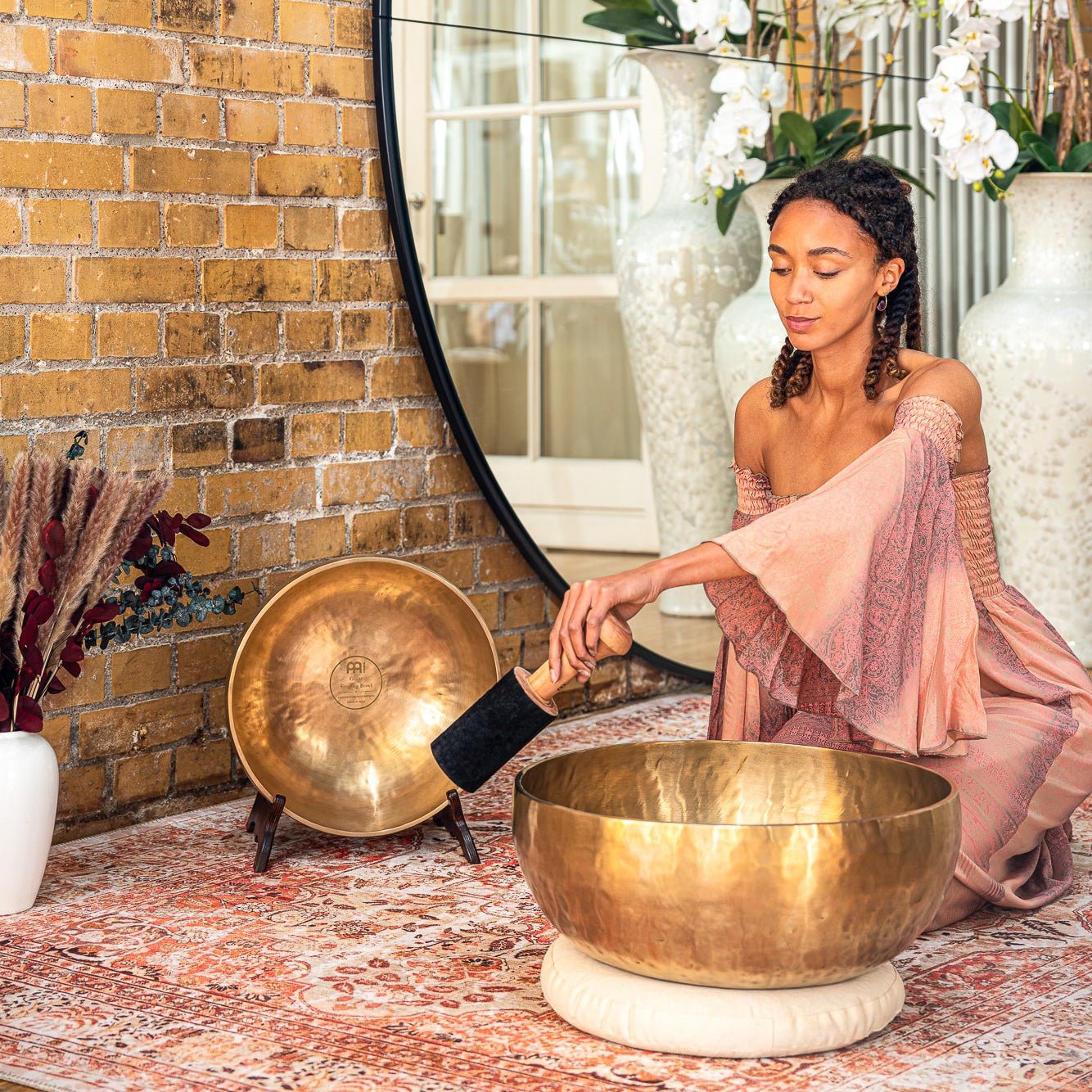 Giant Grounding Singing Bowl 10000 - 21 in, 22 lbs - Grounding Singing Bowl