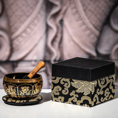 Ornamental Singing Bowl 3.74″ / 300 g - Ornamental Singing Bowl