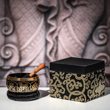 Ornamental Singing Bowl 4,13" / 400 g - Ornamental Singing Bowl