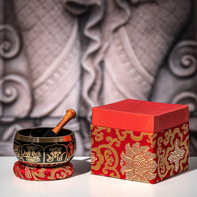 Ornamental Singing Bowl 4,13" / 400 g - Ornamental Singing Bowl