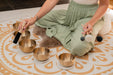 5 - piece Yoga Nidra Singing Bowl Set - Yoga Nidra Singing Bowl Set