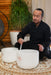 2-piece TCM Crystal Singing Bowl Yin & Yang Set - TCM Crystal Singing Bowl Set