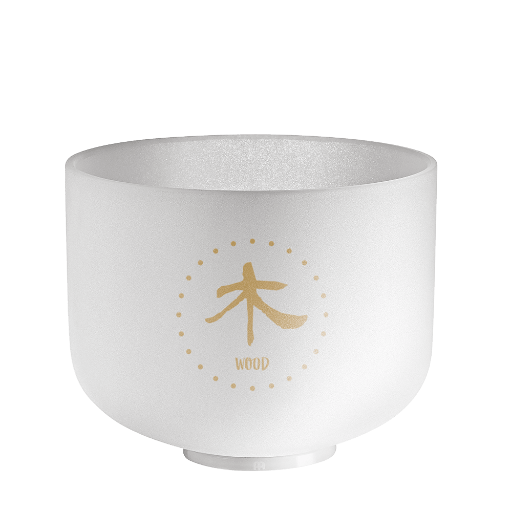 10" TCM Crystal Singing Bowl Wood - 324 Hz / E4 - TCM Crystal Singing Bowl