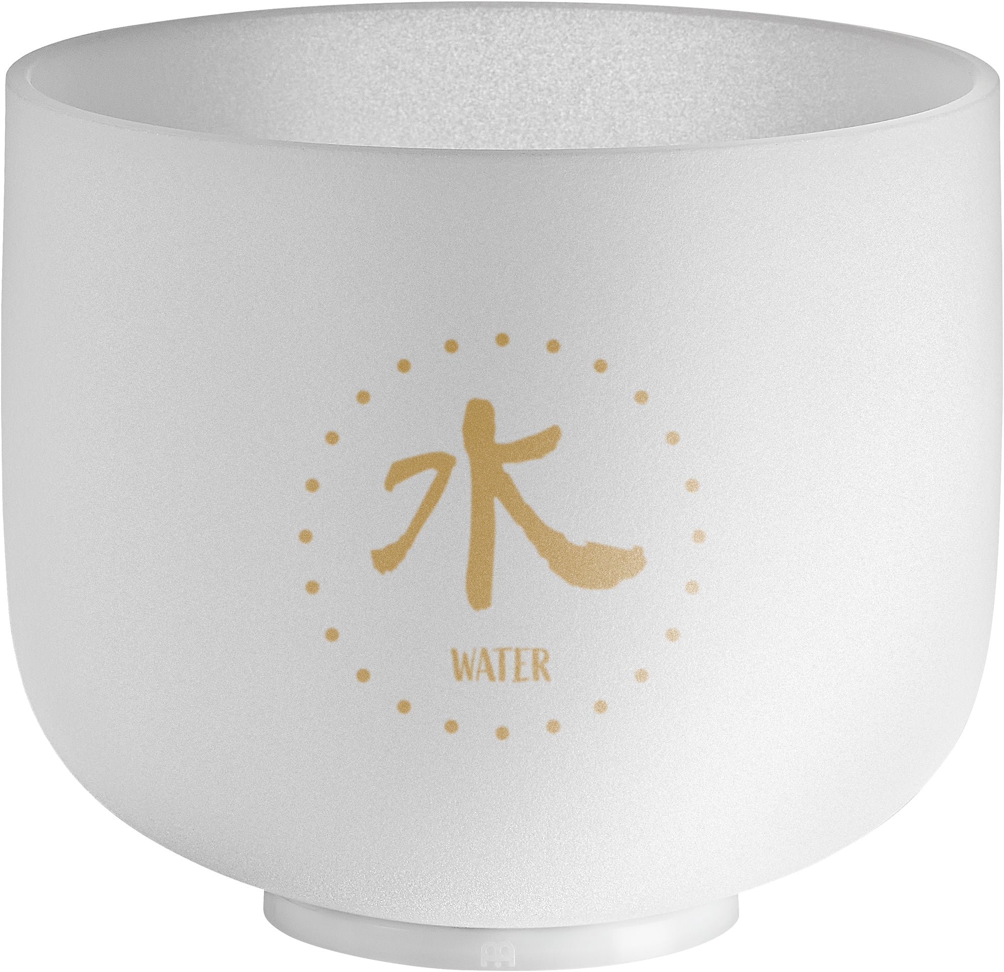 8" TCM Crystal Singing Bowl Water - 432 Hz / A4 - TCM Crystal Singing Bowl