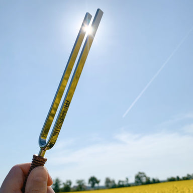 126.22 Hz / B2 The Sun Happiness Tuning Fork - Solar Plexus Chakra - Tuning Fork